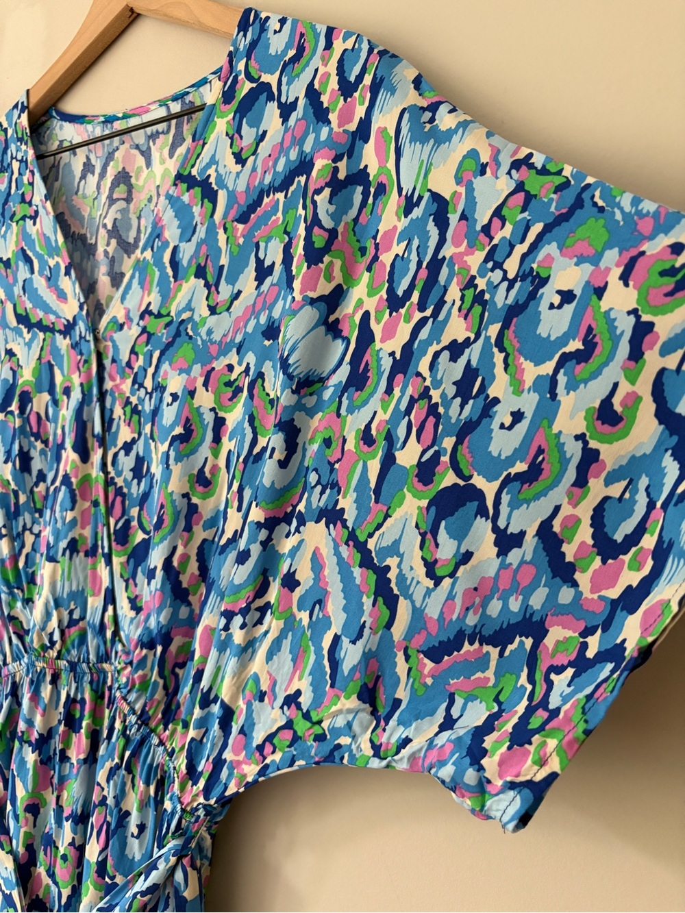 Cupshe Abstract Print Drawstring Romper - Picture 6 of 10